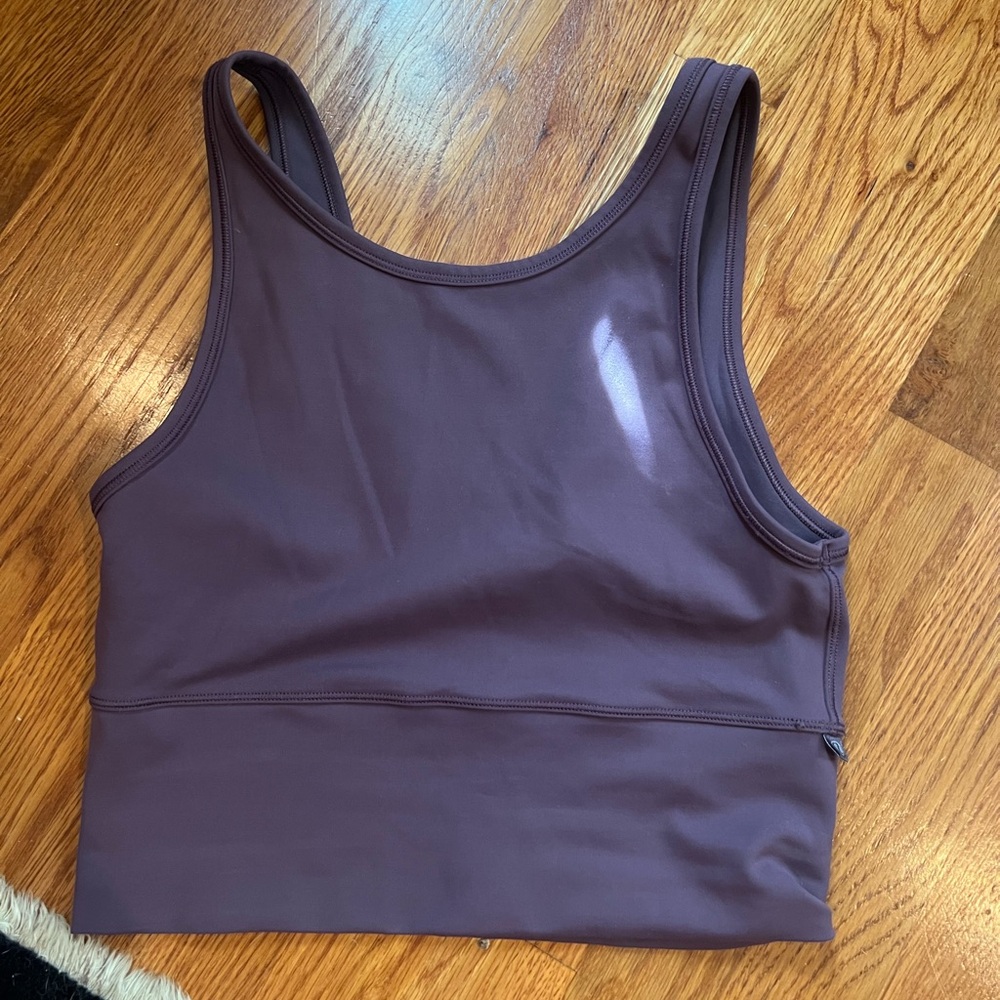 Purple lululemon tank top